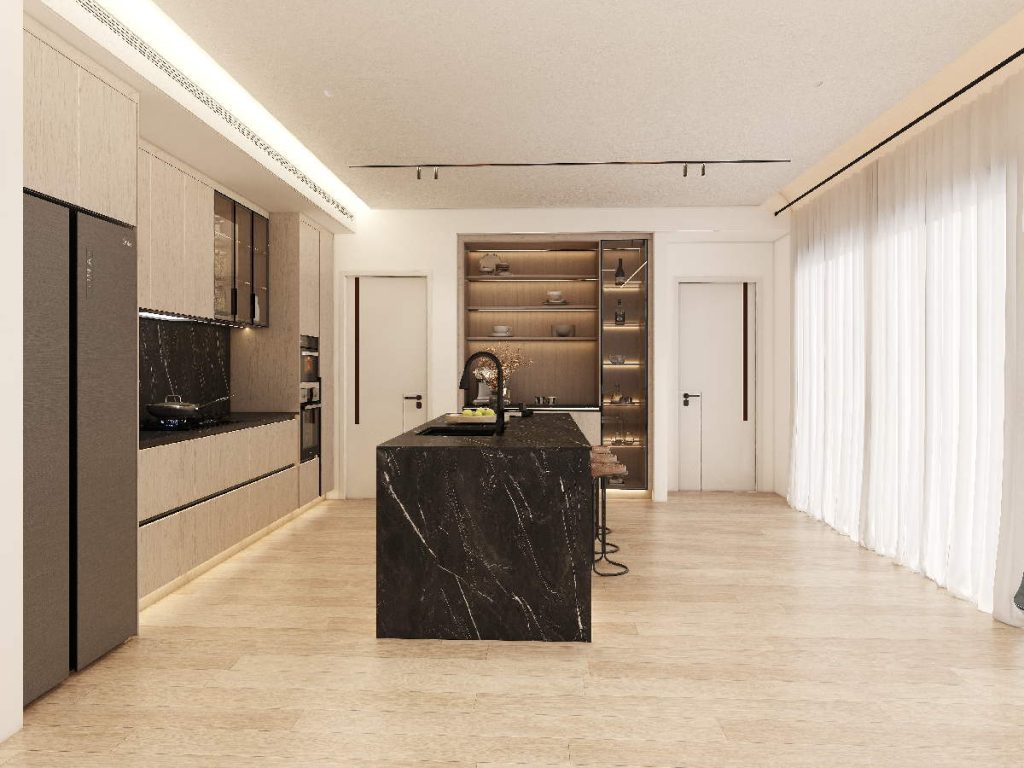 Sophisticated Kitchen Design in New York | Glamour Designs